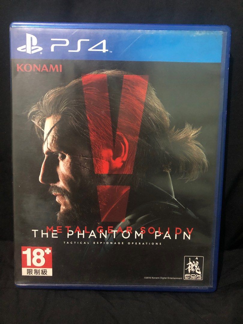 Metal Gear Solid The Phantom Pain - PS4 (Category: PlayStation) located in Quezon City. Submitted by gamespot (Listing ID 1351936090, Image 1). Description: Good Condition RFS: Tapos na laruin MOD: Lalamove ( Buyer’s Expense) MOP: Gcash/GoTyme/Paymaya.