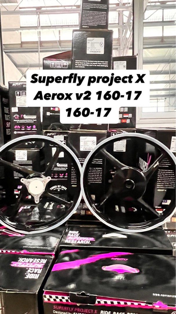 Superfly Racing New Rim Nmax v2 Superfly Project X Sport Rims Aerox(QUALITY ASSURANCE ...