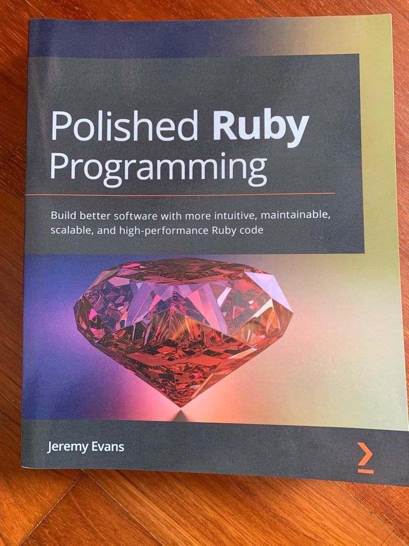 Polished Ruby Programming (Category: Textbooks) located in Singapore. Submitted by zedio (Listing ID 1351848212, Image 1). Description: Brand new condition .