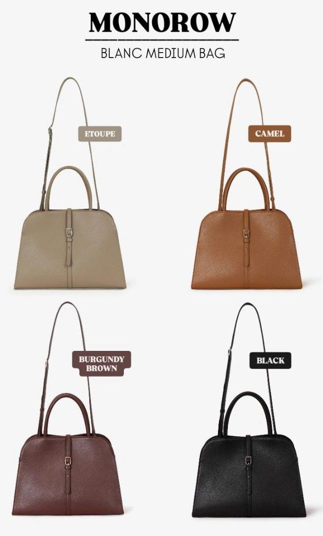 PRE ORDER *[PO] MONOROW Blanc Medium Bag SALE - • Size : W