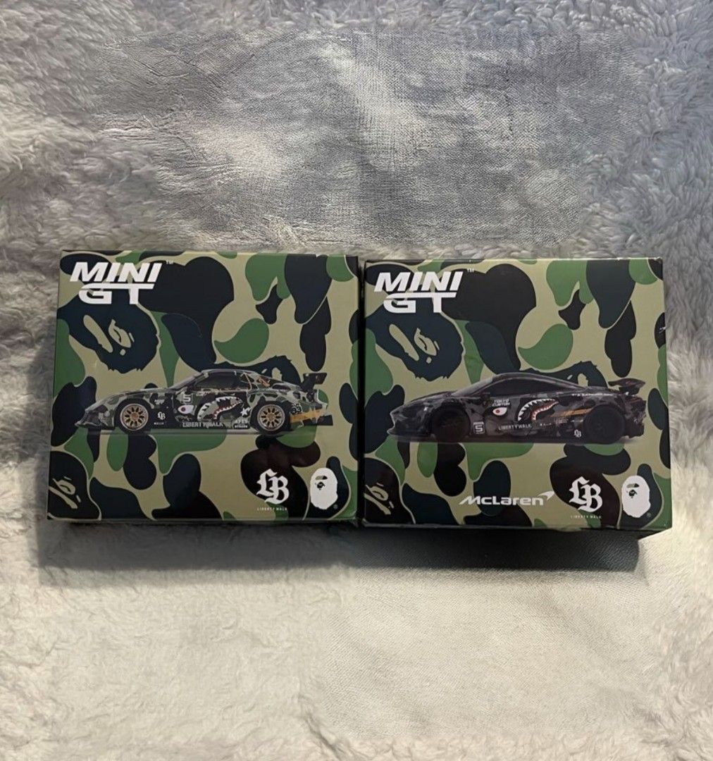 SET) MINI GT X Bape Tokyo Auto Salon TAS 2025 Exclusive Liberty