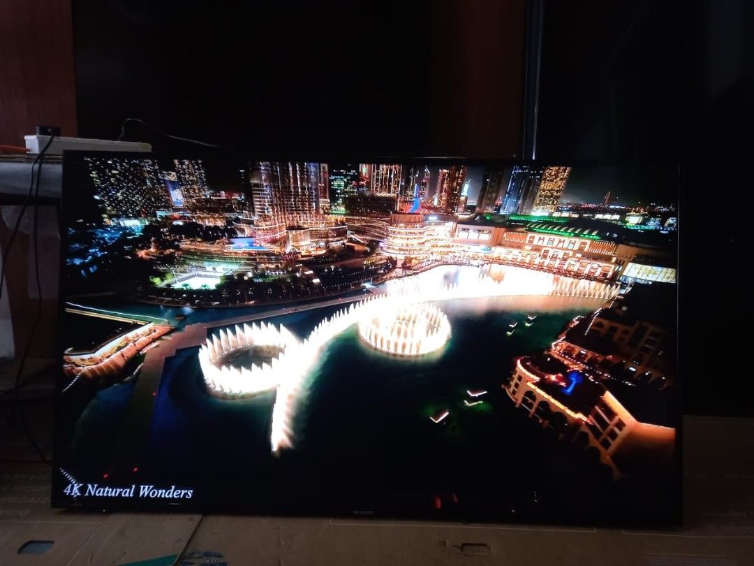 Sharp 4k 3840x2160 Pixels Android Tv 60 inches for sale, TV & Home ...