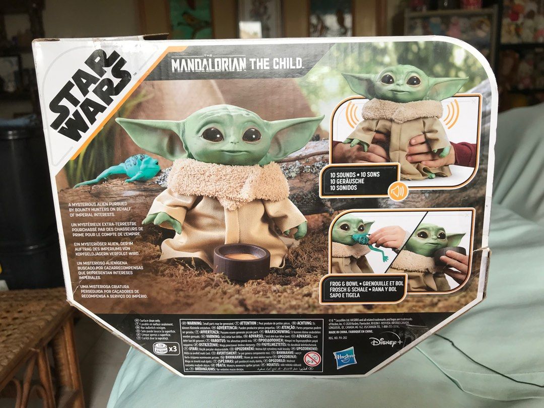 STAR WARS MERCHANDISE (Category: Western Merchandise) located in Navotas City. Submitted by miguelboogle (Listing ID 1351882899, Image 2). Description: STAR WARS: THE CHILD GROGU - P15oo TALKING PLUSH KYLO REN MASK - P15oo VADER & STORMTROOPER 3D CERAMIC MUG - P1500 each SALT & PEPPER SHAKERS - P1000 STACKING MUGS - P1500 BB-8 STUFFED TOY - P500 KITCHEN SET(chopin’board, pizza cutter, bottle opener) - P1500 MIB / COLLECTORS ITEM 💯 AUTHENTIC box 