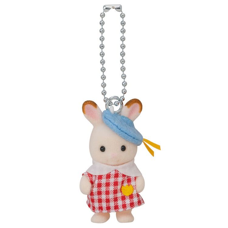 Sylvanian Families Keychain (Category: Character Goods) located in Quezon City. Submitted by pantone.u (Listing ID 1351897981, Image 2). Description: Sylvanian Families Keychain Brand New, On hand ₱ 680 ea + lsf 1. Choco Rabbit in School Uniform with Blue Hat 2. Charcoal Cat in Sailor Style Uniform with Pink Hat - sold 3. Baby Squirrel in Pajamas mop: gcash/bdo mod: ggx/jnt/sdd(lalamove/grab) loc: qc.