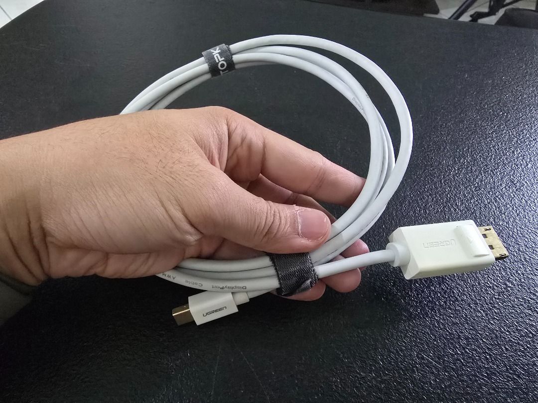 UGREEN Mini DP to DP Cable Mini Displayport Thunderbolt to Displayport (Category: Cables & Adaptors) located in Las Pinas. Submitted by neilmarion (Listing ID 1351914512, Image 2). Description: UGREEN Mini DP to DP Cable Mini Displayport Thunderbolt to Displayport RFS: Not needed. Decluttering..