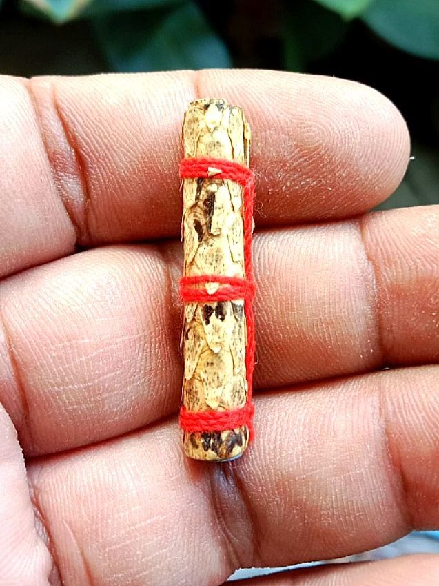 White Snake Skin Takrut