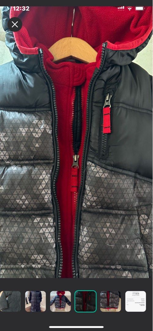 Winter jacket (Category: Babies & Kids Fashion) located in Kuala Lumpur. Submitted by ainyerika (Listing ID 1351810024, Image 1). Description: Not for a fussy Buyer Please Chat mee d.