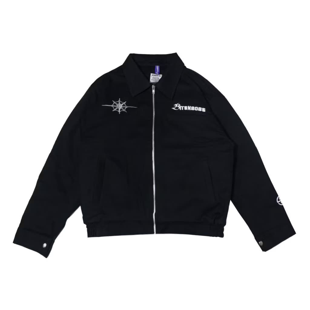 work jacket boxy bitsnbobs (Category: Coats, Jackets and Outerwear) located in Teluk Intan. Submitted by quickmoon_a97c01 (Listing ID 1351893773, Image 1). Description: nk tau size chart pm.