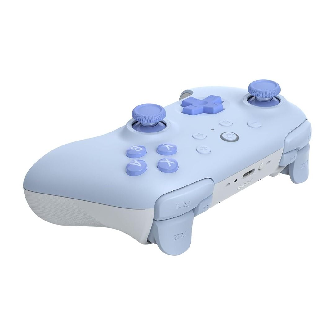8BitDo Ultimate 2C Bluetooth Controller for Switch, Wireless Controller with 6-Axis Motion Control, Rumble Vibration, Refined D-Pad and Bumpers, and Hall Effect Joysticks (Category: Controllers) located in Las Pinas. Submitted by techsmartph (Listing ID 1273015114, Image 3). Description: Available in: Blue Pink * Compatible with Switch. Bluetooth connectivity. * Hall Effect joysticks with wear-resistant metal rings. * Refined bumpers and D-pad - 