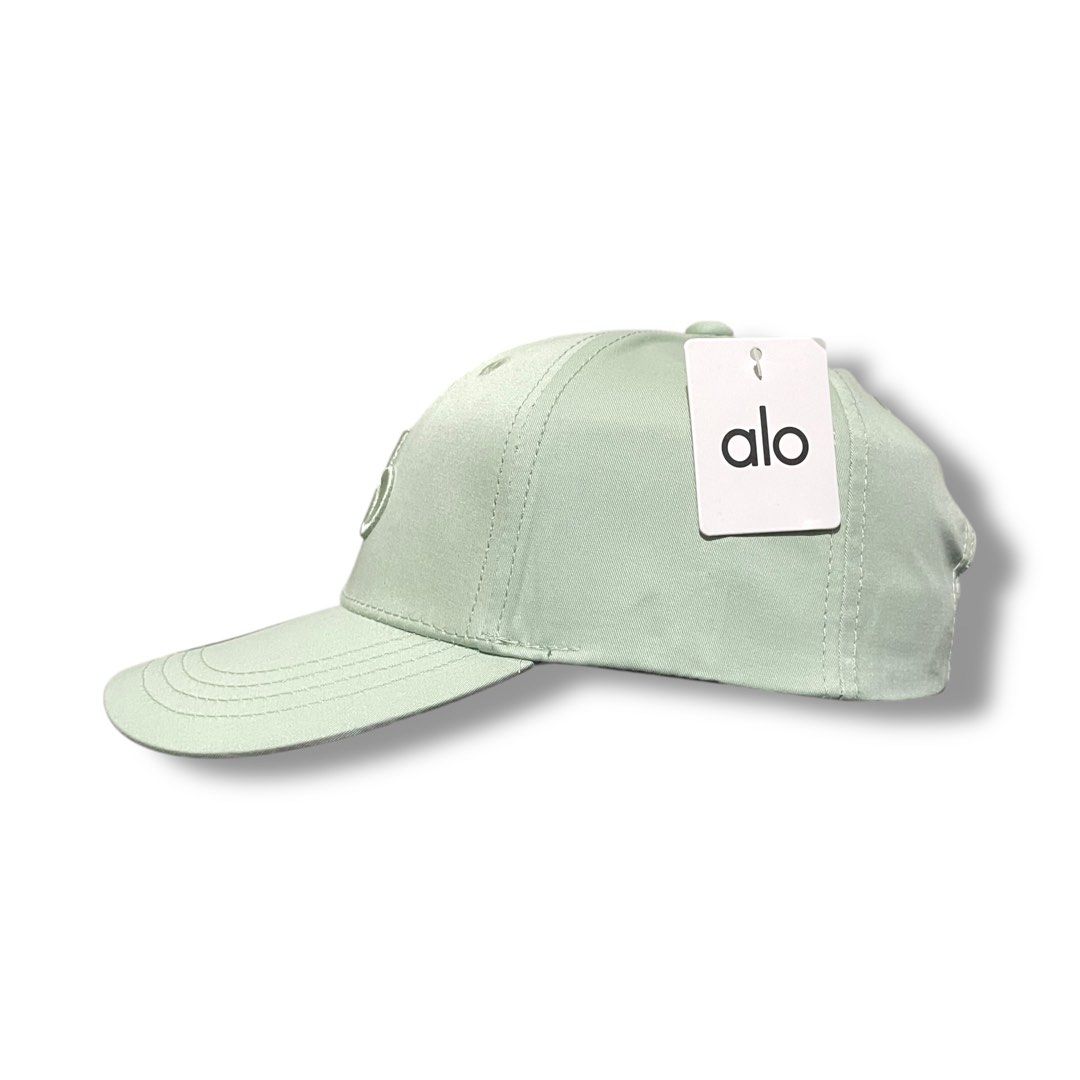 Alo Yoga Performance Cap (sage green) (Category: Caps & Hats) located in Marikina City. Submitted by 1800shelves (Listing ID 1351973064, Image 3). Description: Alo Yoga Performance Cap (sage green) Brand new with tag One size fits all - adjustable 🏷️ P 1,499 PM for more details. Tags: Alo, alo yoga, alo cap.