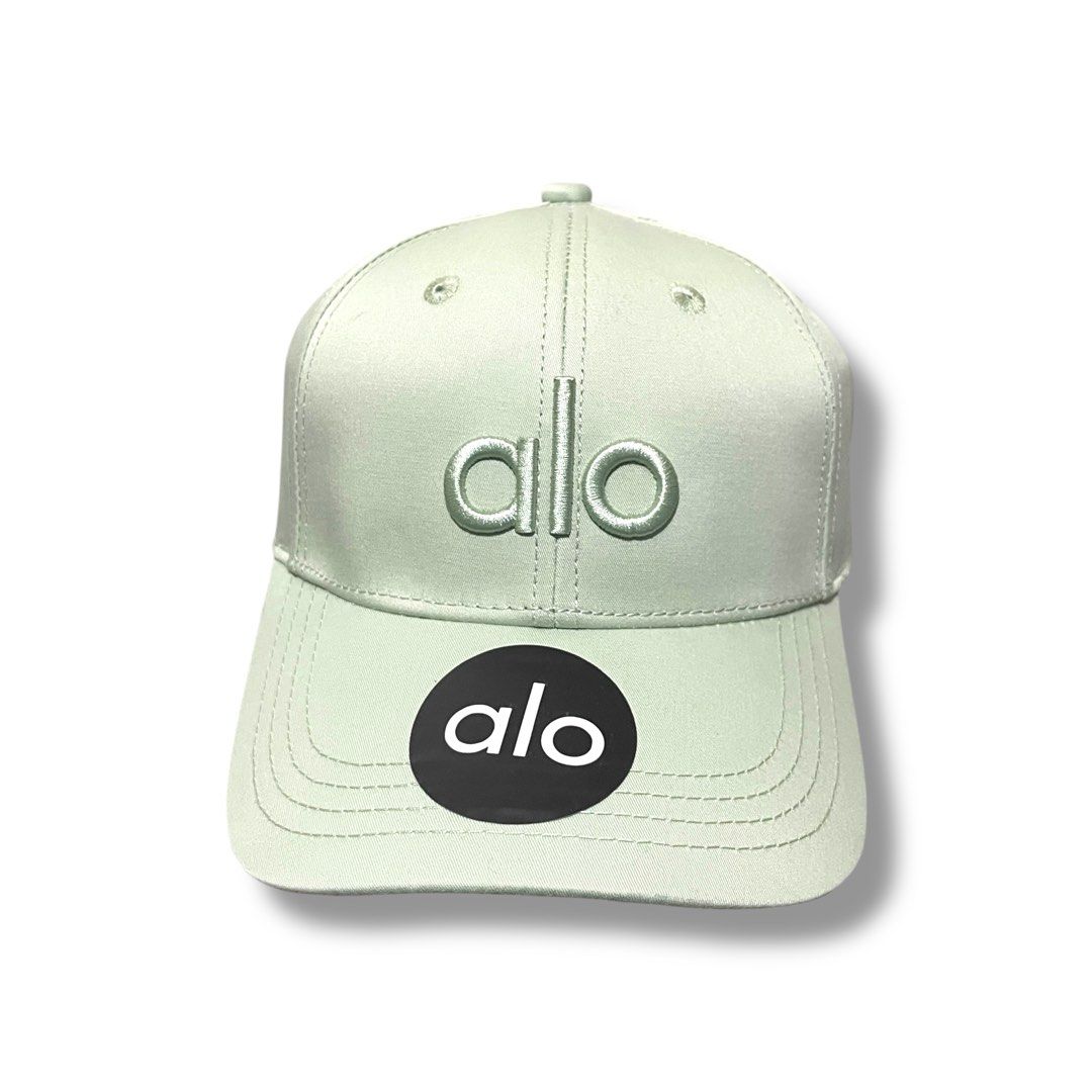 Alo Yoga Performance Cap (sage green) (Category: Caps & Hats) located in Marikina City. Submitted by 1800shelves (Listing ID 1351973064, Image 2). Description: Alo Yoga Performance Cap (sage green) Brand new with tag One size fits all - adjustable 🏷️ P 1,499 PM for more details. Tags: Alo, alo yoga, alo cap.