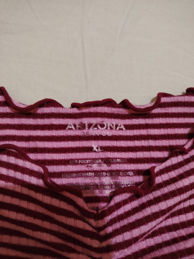 Arizona Lettuce trim shirt (Category: Blouses) located in Panabo. Submitted by prettythriftedthings (Listing ID 1352116815, Image 2). Description: .