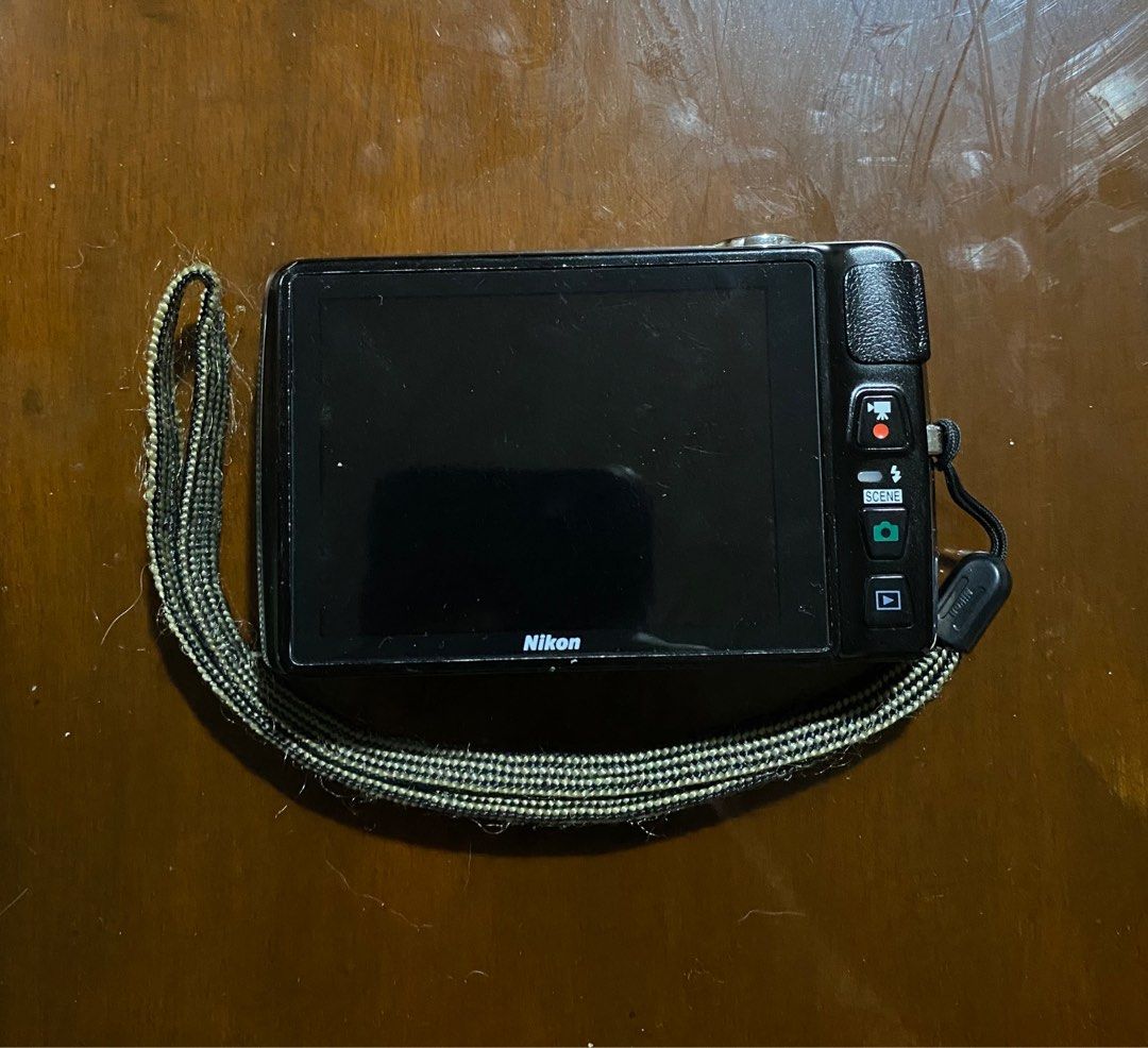 Champagne Nikon Coolpix S4300 Digicam Digital Camera (Category: Cameras) located in Marikina City. Submitted by caydeclutters (Listing ID 1352045708, Image 2). Description: Champagne Nikon Coolpix S4300 Digicam Digital Camera Inclusions: Battery Charger Strap Flaw: No port cover Minimal and barely noticeable white dots on the screen Mode of Payment: Gcash or Cash Mode of Delivery: Lalamove or Flash I will send a video of it working and you can al