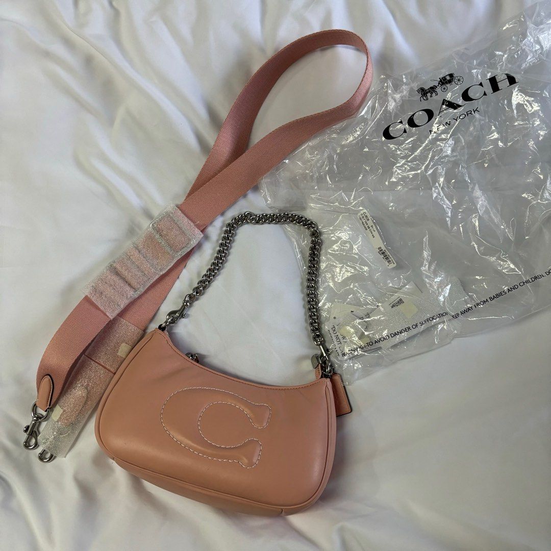 Coach Teri Shoulder Bag (Category: Luxury Bags & Wallets) located in Manila. Submitted by shop.declutter (Listing ID 1352138846, Image 2). Description: Used once Complete with tags and care card Can be a shoulder bag or sling.