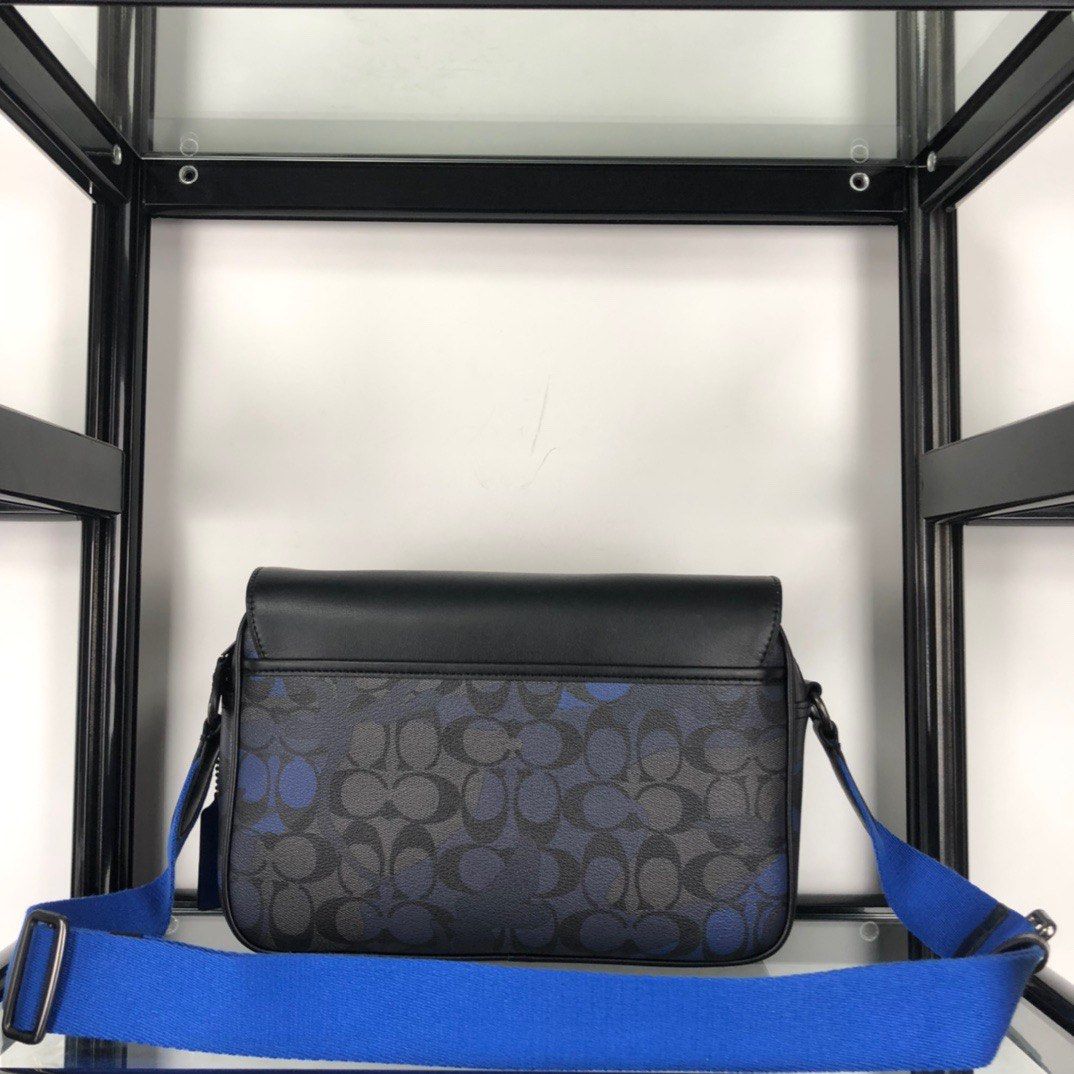 COACH Tracker Crossbody Message Bag for Unisex >*-CC018-*