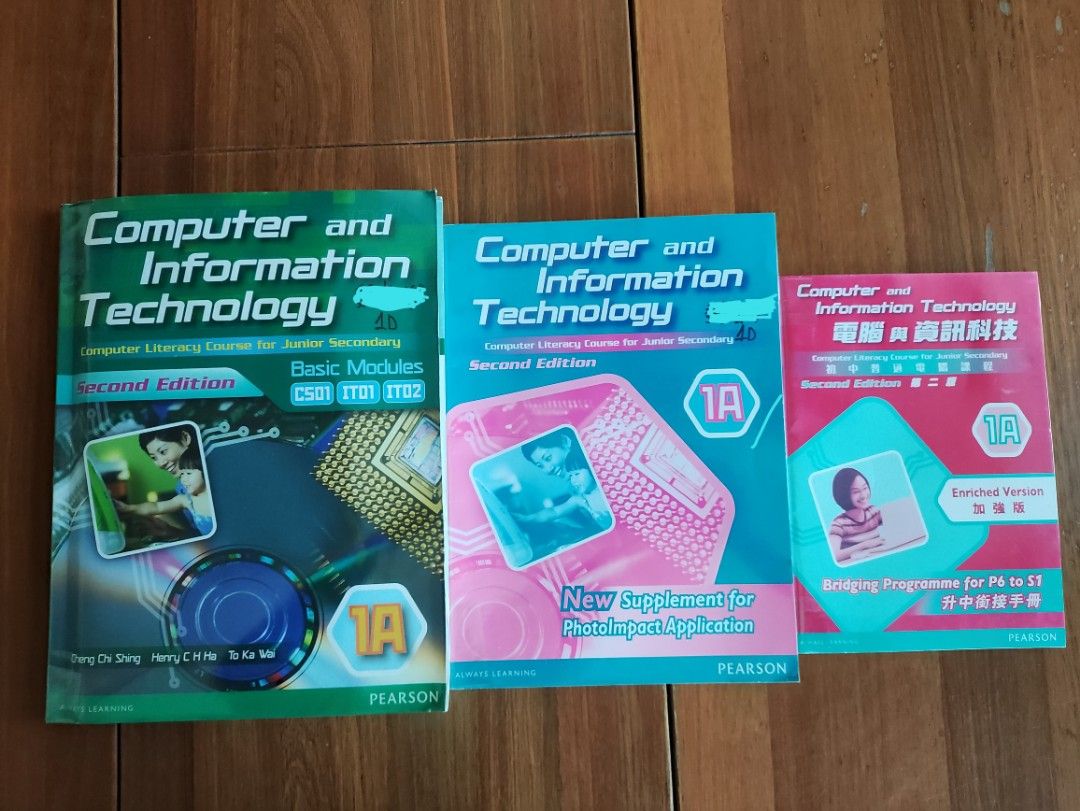 Computer and Information Technology Basic Modules Second Edition 1A （分類：教科書）位於 Hong Kong。 由 mas_mas 提交（商品編號 1352007859，圖片 1）。簡介： Computer and Information Technology Basic Modules Second Edition 1A With CD Rom Pearson。