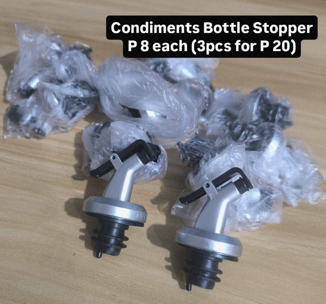 Condiments bottle stopper (Category: Other Kitchenware & Tableware) located in Carmona. Submitted by cherryxx4697 (Listing ID 1352020228, Image 1). Description: .