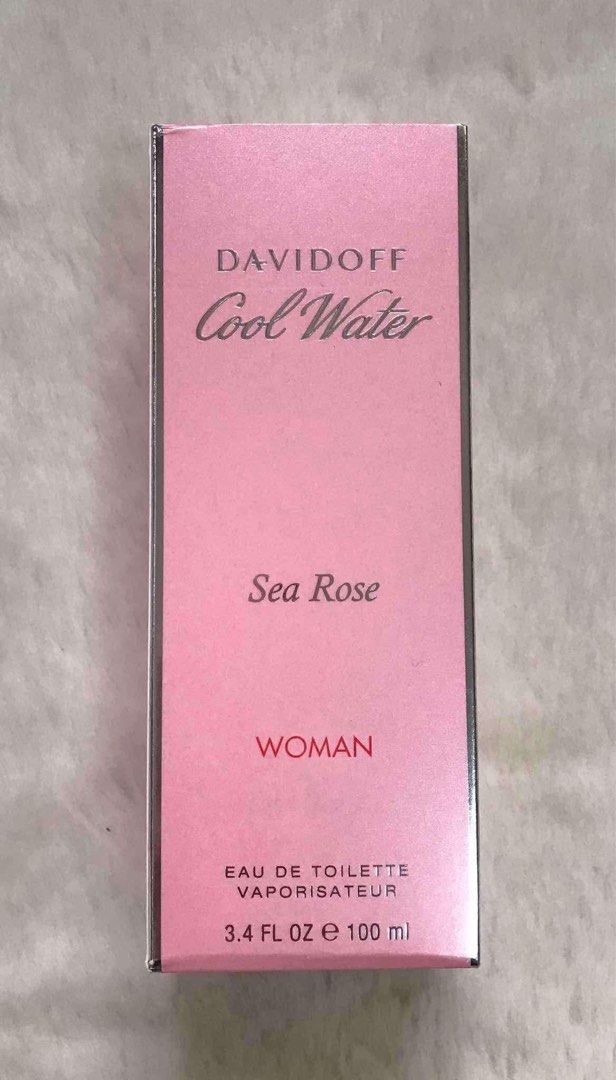 Davidoff Cool Water Sea Rose (Category: Fragrance & Deodorants) located in Santa Rosa. Submitted by miqboutique (Listing ID 1351973834, Image 1). Description: Davidoff Cool Water Sea Rose 100ml ₱2000 + sf •Ready to ship •Guaranteed Original •Not tester❌.