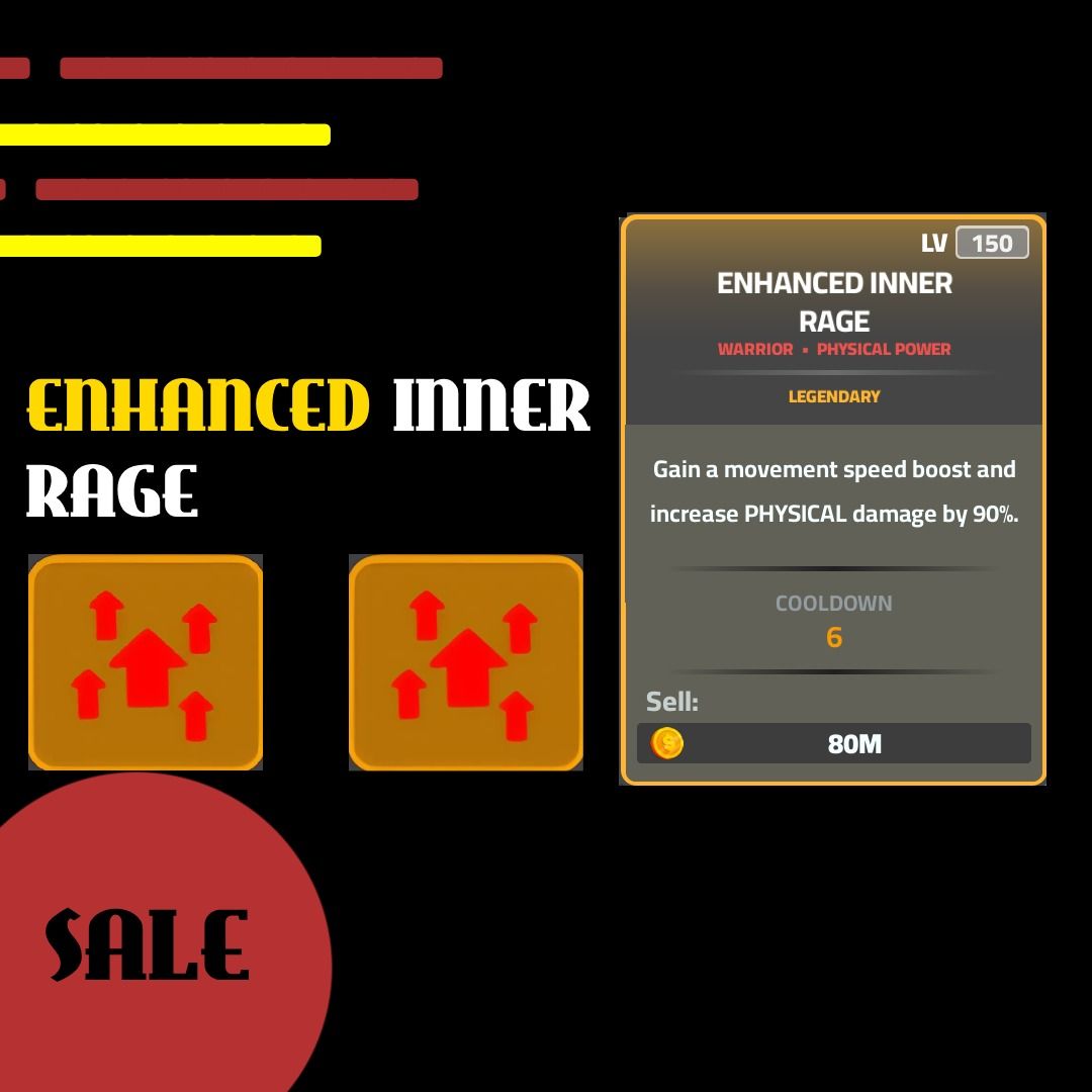 ENHANCED INNER RAGE [ROBLOX DUNGEON QUEST], Video Gaming, Video Games ...
