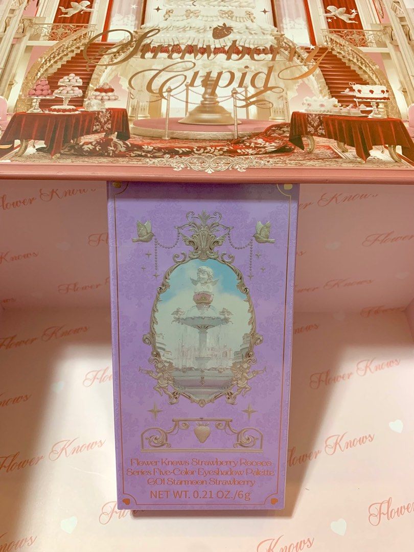 Flower Knows Strawberry Rococo Eyeshadow Palette (Category: Makeup) located in Manila. Submitted by karen_theshoppingqueen (Listing ID 1352138044, Image 2). Description: ONHAND AND ALWAYS READY TO SHIP‼️ Brand new and sealed‼️ All bought from Shoppe Flower Knows Official Store‼️ Can provide screenshot of purchase upon request✨ Free Little Angel or Midsummer Packaging Box when you buy 4 or more FK products on my listingsss😍 .