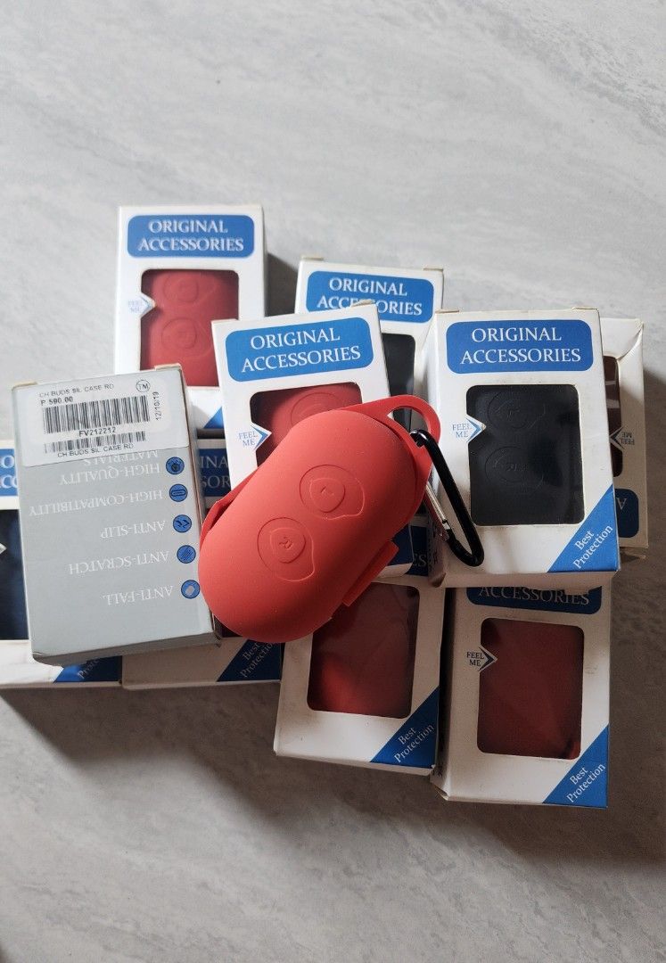 FREE Galaxy Buds Case (Category: Portable Audio Accessories) located in Manila. Submitted by dealdashdepot (Listing ID 1352043547, Image 1). Description: For Galaxy Buds Case and Galaxy Buds+ Plus 2020, Shock Resistant Silicone Case for Galaxy Buds. Condition: The product itself is in pristine condition, untouched by any harm or wear. Even though the packaging may be open or slightly damaged, the item itself is like new and fully ready to perform