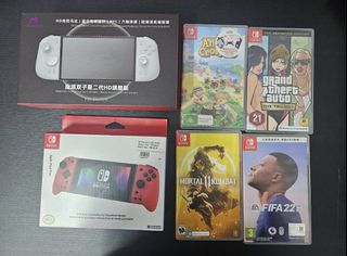 Nintendo switch lite+ 2 games, Video Gaming, Video Game Consoles ...