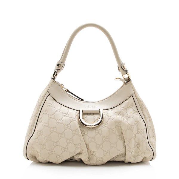 Gucci Leather D-Ring (Category: Luxury Bags & Wallets) located in Pasig City. Submitted by helpmedispose (Listing ID 1352038237, Image 1). Description: Has glue stains at the back Bought in japan.