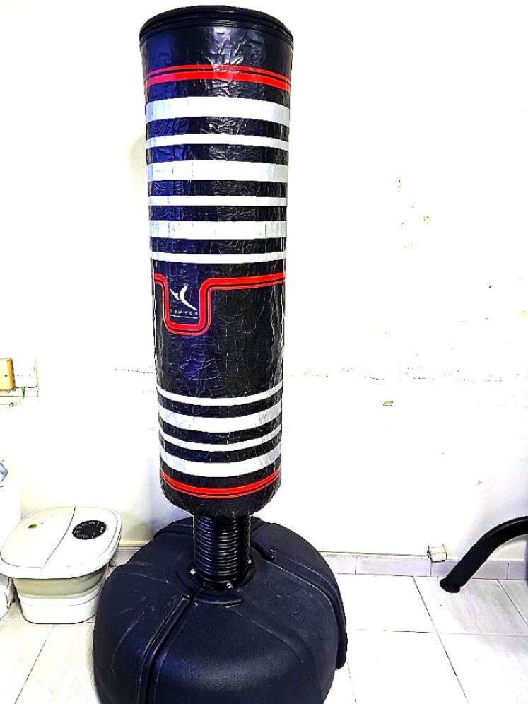 Best Deal Heavy Standing Punching Bag easy to move and sturdy