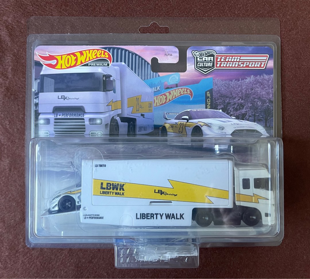 Hotwheels team transport LBWK nisaan R35, Hobbies & Toys, Toys & Games ...