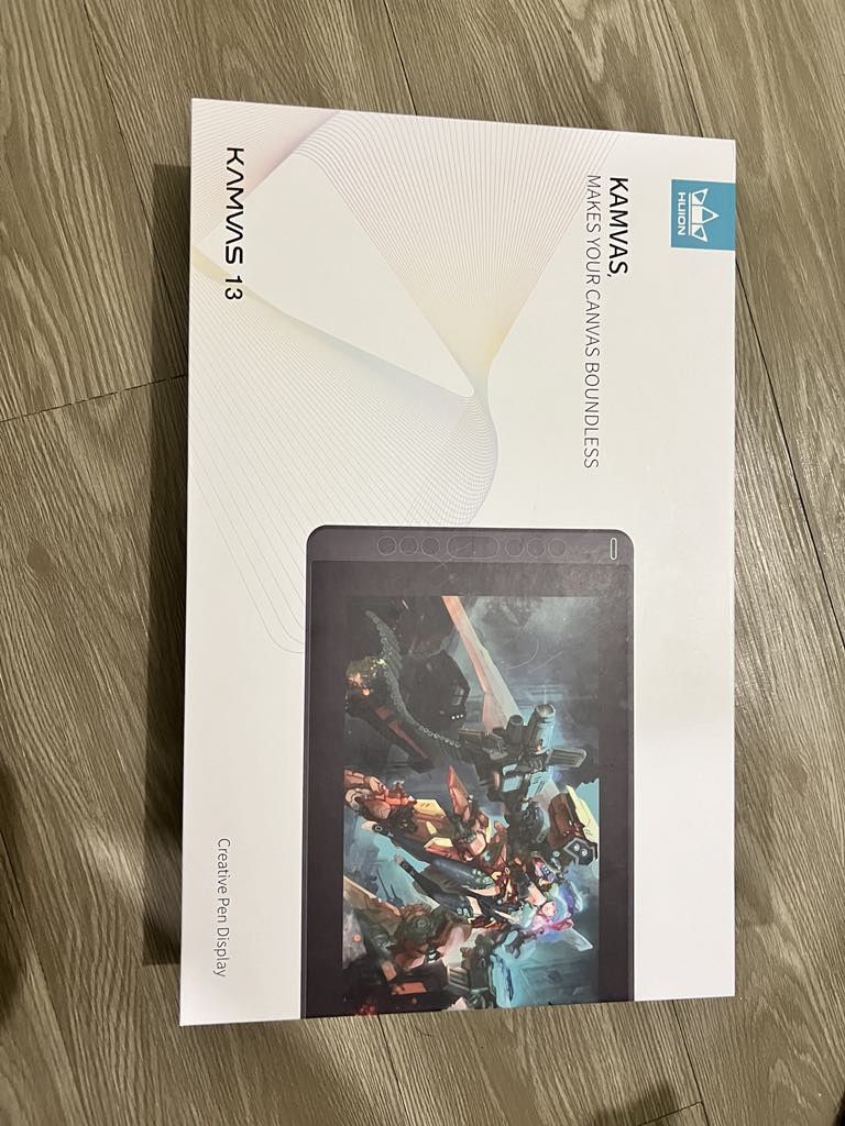 Huion Kamvas 13 (Category: Others) located in Victoria. Submitted by manumd (Listing ID 1352050320, Image 2). Description: ✔ OFFICIAL HUION TYPE C TO C CABLE worth 1700+ INCLUDED naaaaaa!!!!!! RFS: decluttering di masyado nagamit, nastock lang dahil wala ako mga photoshop noon sa laptop 🤣 COD shoulder ng buyer need funds dahil currently nasa med school, maguupgrade ng laptop budget friendlyyyy slight negotiable sa sure buyer -------------- Huion