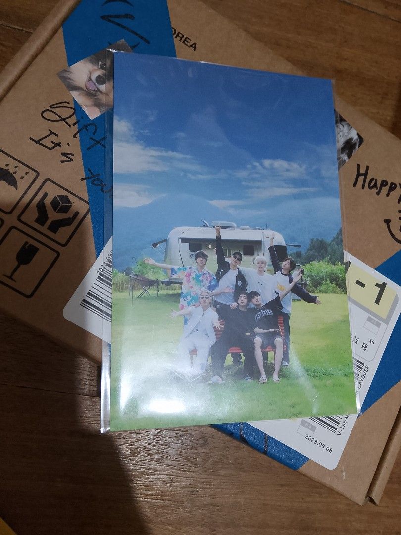 In The Soop Postcard BTS (Category: K-Wave Merchandise) located in Paranaque City. Submitted by TinyShopParanaque (Listing ID 1351979581, Image 1). Description: Collectors Postcard BTS.