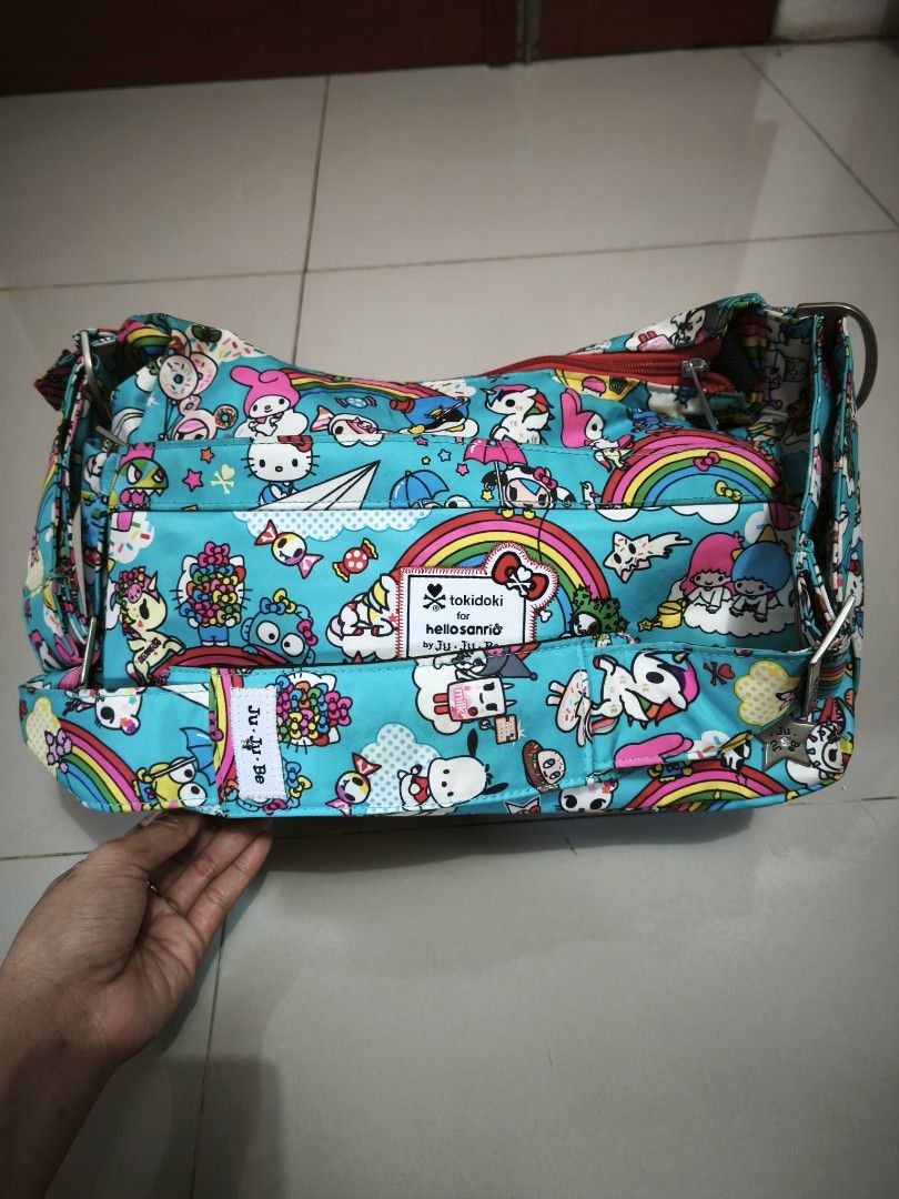 Jujube Sling bag x Tokidoki X Hello Sanrio Rainbow