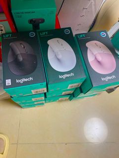 Logitech Ratón vertical ergonómico auténtico de Hong Kong