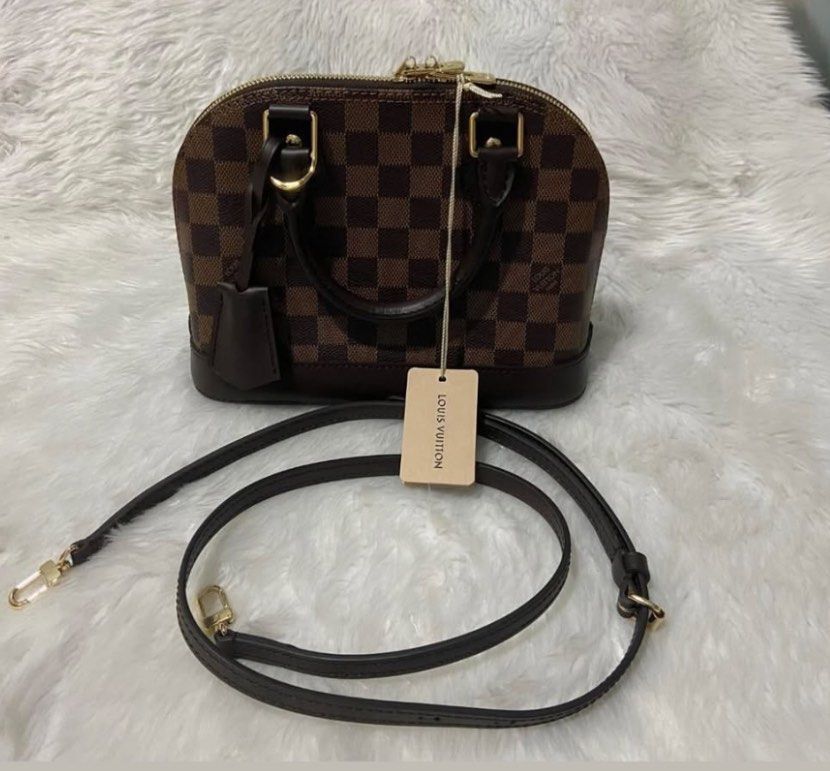 Louis Vuitton Alma BB Damier (Category: Luxury Bags & Wallets) located in Manila. Submitted by stopshop26 (Listing ID 1351998023, Image 2). Description: Louis Vuitton Alma BB Damier Brand new and original Complete inclusions Onhand and ready to ship.