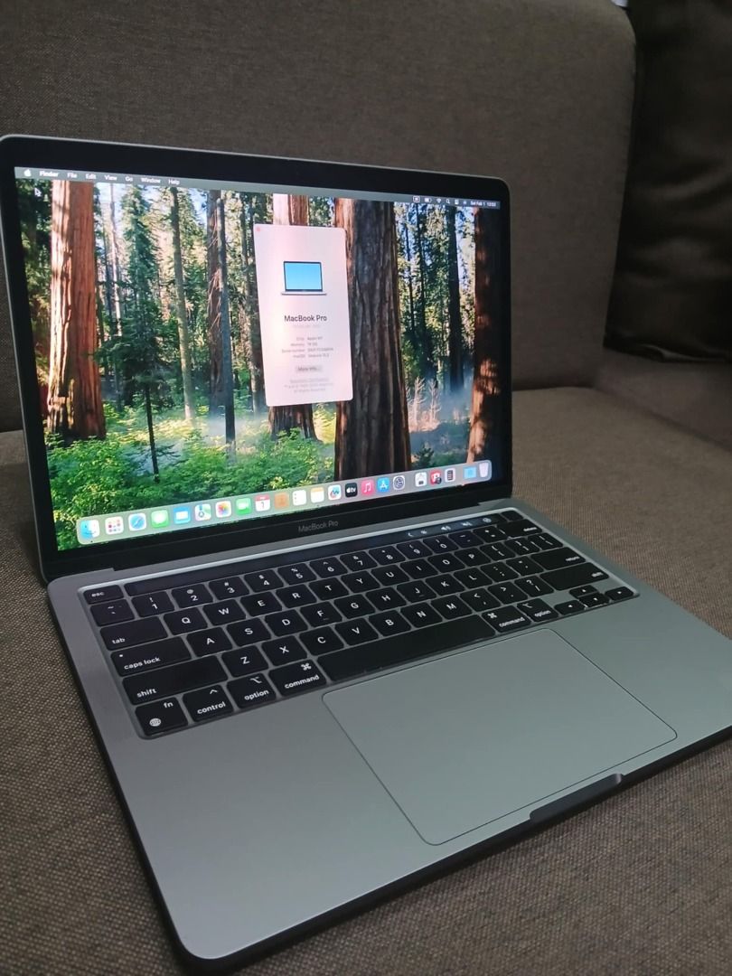 M1 MACBOOK PRO 2020 ) 13 inch Apple Touch Bar (Category: Laptops & Notebooks) located in Pasay City. Submitted by janrickz (Listing ID 1351996264, Image 2). Description: M1 MACBOOK PRO 2020 ) 13 inch Apple Touch Bar ✅️APPS INSTALLED ✅️READY TO USED ✅️MAC OS SEQUOIA 📌Specifications: 🔹️INTEL CORE i7- 2.30GHZ ( 9TH GEN ) 🔹️16GB RAM DDR4 2133 MHZ MEMORY 🔹️256GB M.2 APPLE SSD 🔹️CYCLE COUNT: 6-200 🔹️DISPLAY WITH UP TO 6K RESOLUTION AT 60HZ 🔹️13 
