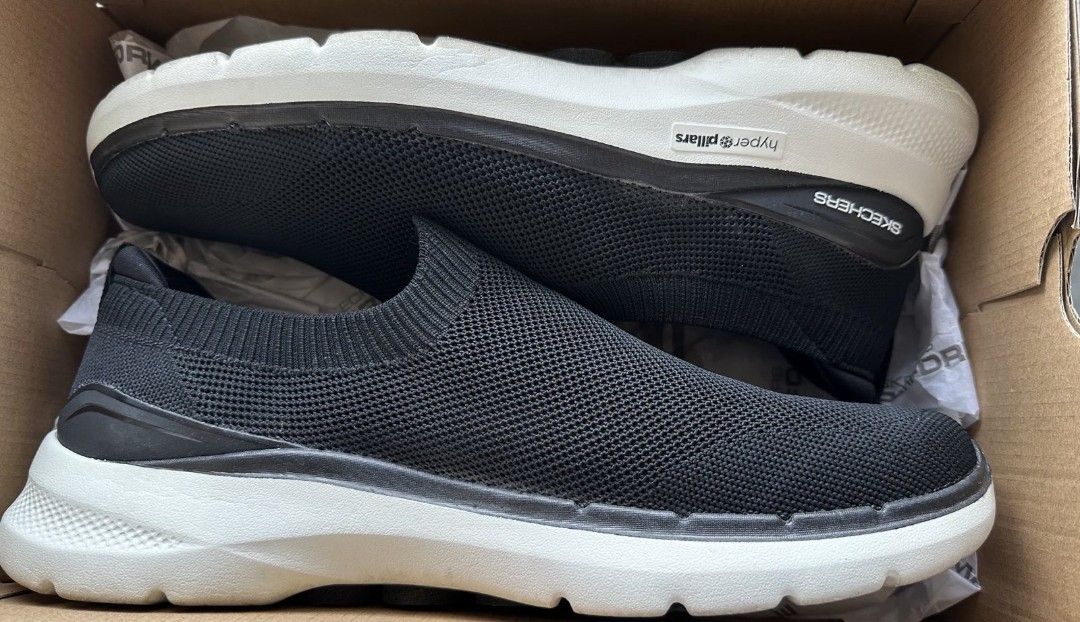 Men Skechers GoWALK 6 (Category: Sneakers) located in Subic. Submitted by dstuffshop (Listing ID 1352086462, Image 2). Description: 👟 Skechers GoWALK 6 ✨ 📏 Size 12.5 👨 Mens ✨ Like New 🖤 🏷️ 2000php #skechers #skechersperformance #skechersmen #gowalk6 #preloved.