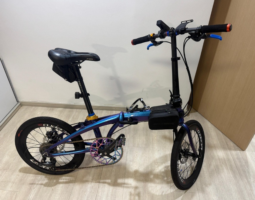 Mint condition Crius foldable bicycle with many upgrades, Sports ...