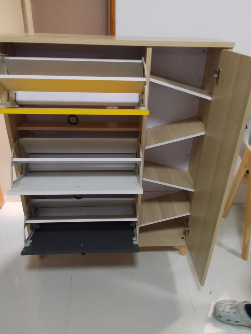 modern Shoe rack Design, Furniture & Home Living, Furniture, Shelves ...