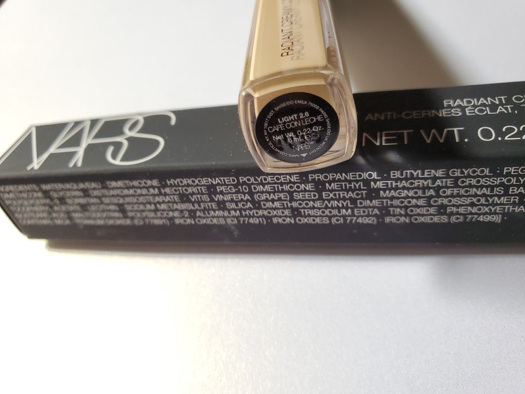 Nars （分類：化妝品）位於 Hong Kong。 由 MYysy 提交（商品編號 1352145165，圖片 3）。簡介： 購自Sogo $280 只試過一次， 顏色唔啱，割讓。 Light 2.6 只限郵寄 平郵8元 順豐到付 payme 付款。