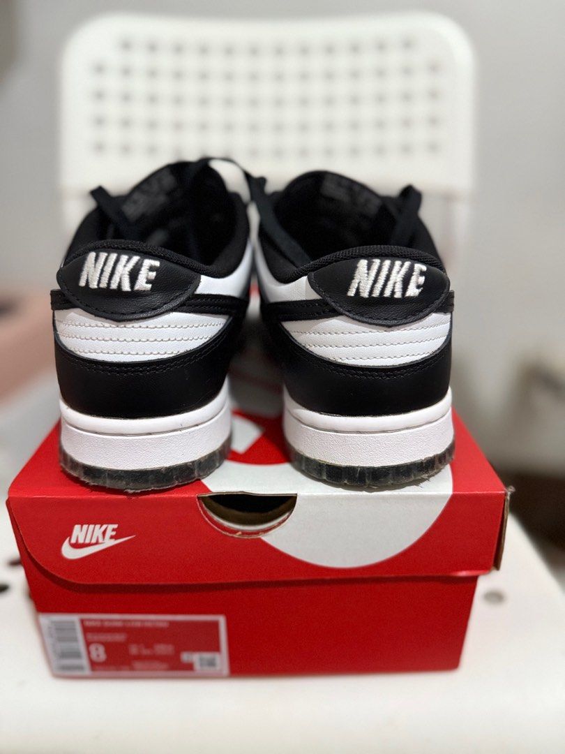 Nike Men Dunk Low Retro Panda US 8 (Category: Sneakers) located in Makati City. Submitted by svnshinemarie (Listing ID 1352000353, Image 3). Description: Nike Dunk Low Retro Panda - Second Hand Size 8 US Men with box with sole protector - can be as good as brand new once removed .