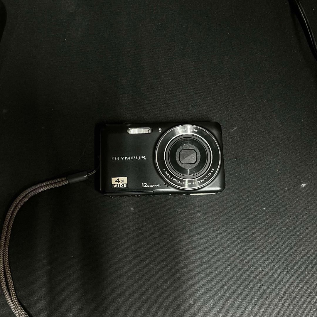 OLYMPUS VG110 (Category: Cameras) located in Caloocan City. Submitted by aldrinagz11 (Listing ID 1352030879, Image 1). Description: - 16 MP - light and compact - has many scene modes - THIS PARTICULAR MODEL GIVES THE PERF FILM VIBE HD OUTPUT!!!! - fully functional - all buttons, video,, flash, zoom working ~! 𝗶𝗻𝗰𝗹𝘂𝘀𝗶𝗼𝗻: - battery - add 150 for universal charger - sd card 𝗰𝗼𝘀𝗺𝗲𝘁𝗶𝗰𝘀: 9.5/10 LIKE NEW W VV MINIMAL SCRATCHES NO ISSUE
