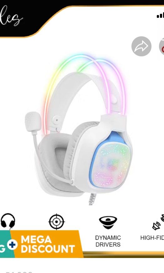 Onikuma X22 (Category: Headphones & Headsets) located in Imus. Submitted by mnmv23 (Listing ID 1352145002, Image 1). Description: Onikuma X22 Used 2-3x Rfs: mas bet ko parin jabra kasi di ako sanay na covered buong ears pag nagccalls Paltan nyo nalang mic foam kasi nanilaw sya sa pagkakatambak sa table Hanapin ko box if may interested Can do meet ups imus or bacoor.