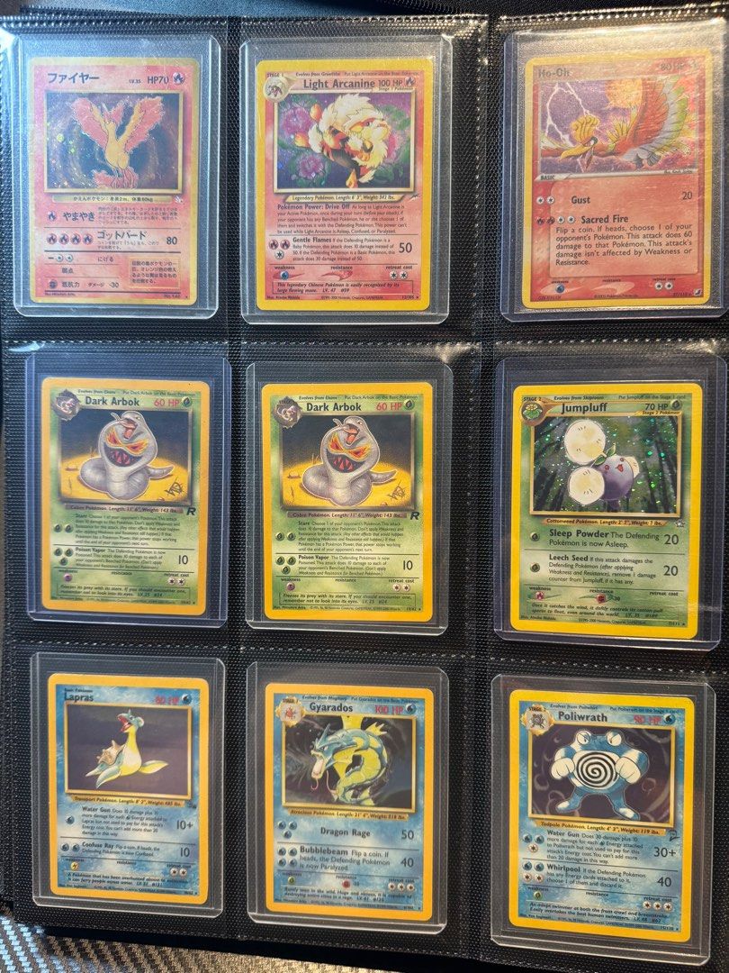 Pokemon rare vintage card collection (base sets, e cards and others ...