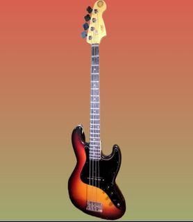 Preloved Stratocaster Allyson Pro-bass Electric  Guitar