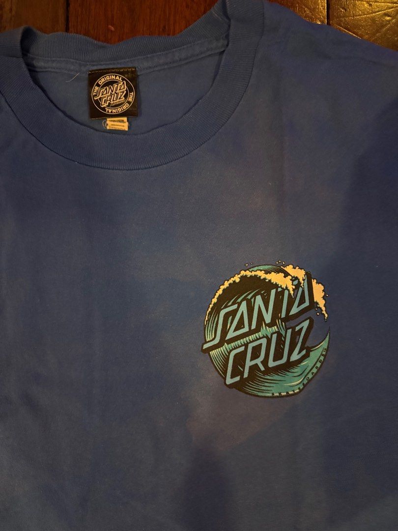 Santa Cruz blue shirt (Category: Tshirts & Polo Shirts ) located in San Juan City. Submitted by gdl33 (Listing ID 1352114777, Image 2). Description: .