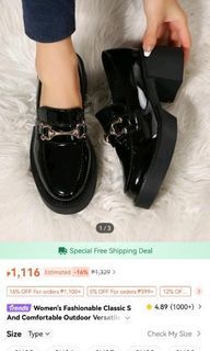 Shein Heeled Loafers