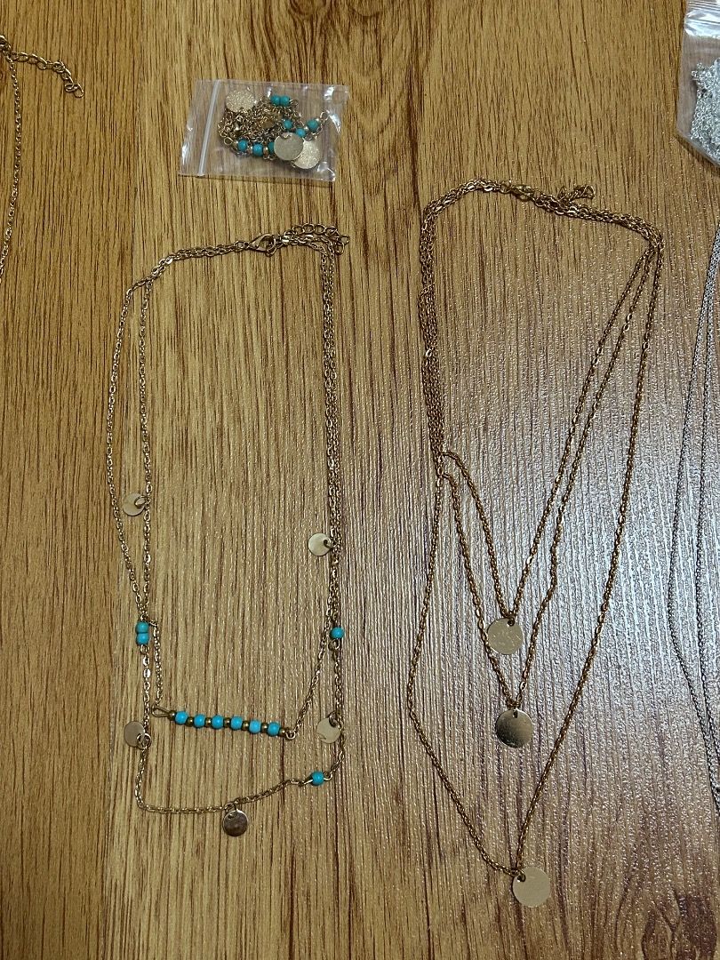 TAKE ALL SUPER LOW PRICE Necklace accessory 14pcs (Category: Necklaces) located in Quezon City. Submitted by pink_lantern2 (Listing ID 1352008472, Image 2). Description: TAKE ALL SUPER LOW PRICE. Get all 14pcs for only 900 pesos. All brand new! Great for reselling!.