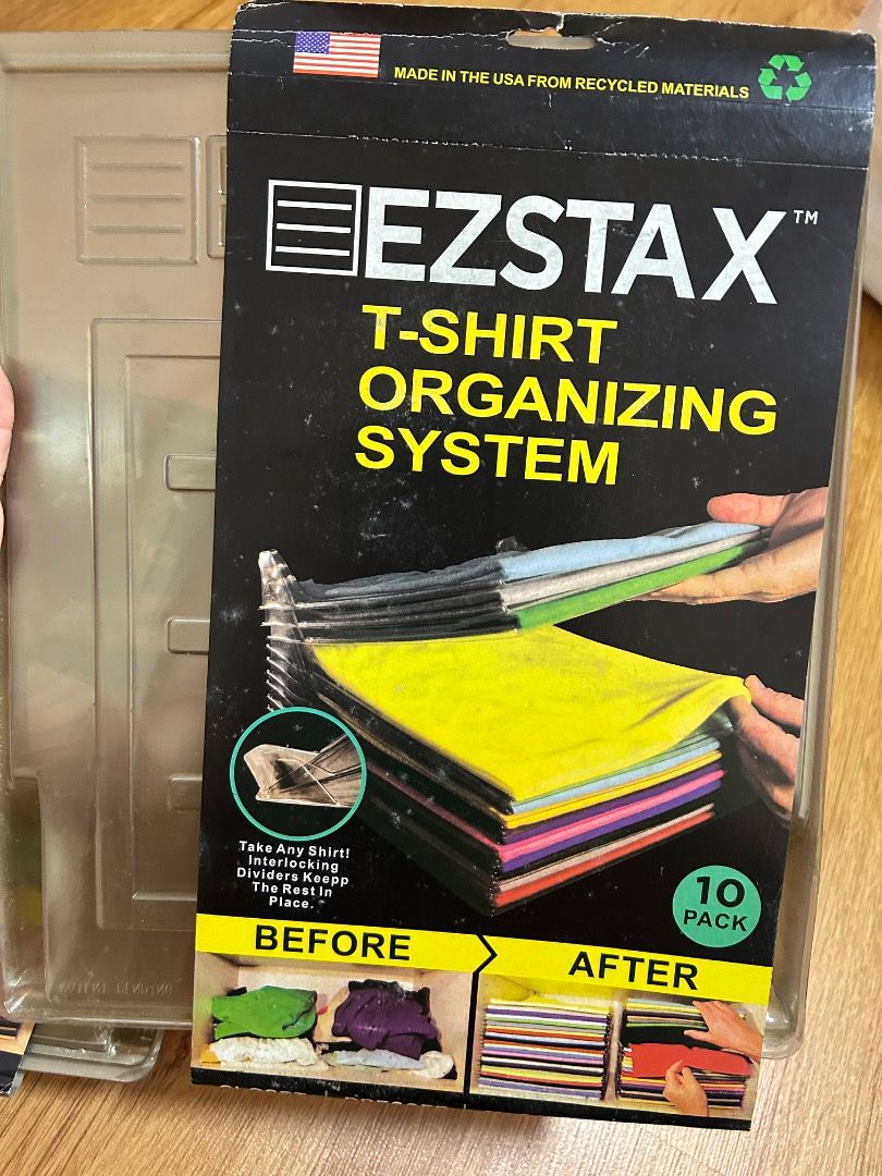 TAKE ALL SUPER LOW PRICE Tshirt organizer 2sets take all (Category: Tshirts & Polo Shirts ) located in Quezon City. Submitted by pink_lantern2 (Listing ID 1352010218, Image 3). Description: TAKE ALL SUPER LOW PRICE tshirt organizer. Get 2 sets (20pcs total). Brand new. .