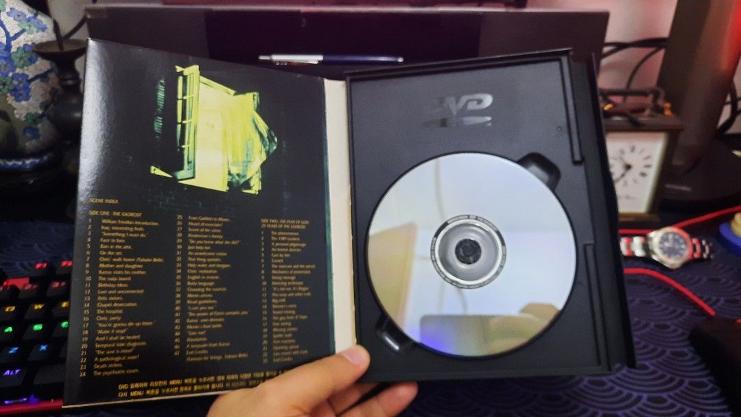 The Exorcist DVD (Category: CDs & DVDs) located in Taguig. Submitted by nippon.toki (Listing ID 1352071908, Image 2). Description: Please take note of the following: - Only serious buyers, no long reservations. - Items will be sold to the first payer without prior notice. Verbal reservations are not acceptable. - Note: All items are vintage, so please manage your expectations. Payment via Gcash only. We do not accept Gcash sent with G Protect or 