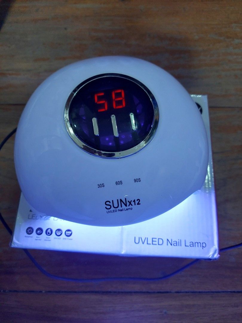 UV LED LIGHT FOR GEL POLISH (Category: Hands & Nails) located in Manila. Submitted by mommiedeclutter (Listing ID 1352021349, Image 1). Description: uv led light for gel nail polish lightly used good working condition.